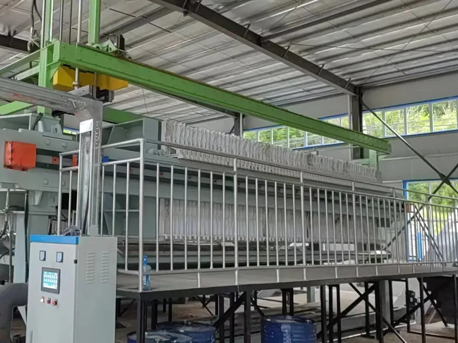 自动水冲洗压滤机