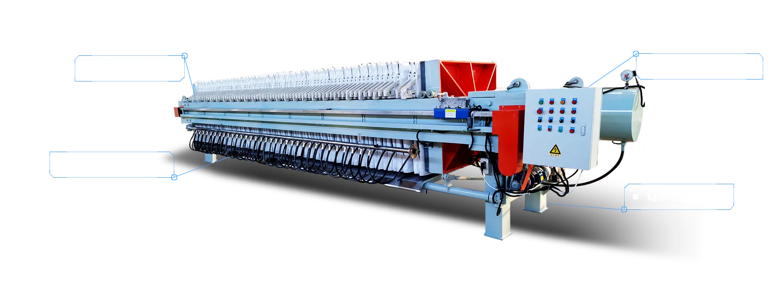 隔膜压榨压滤机