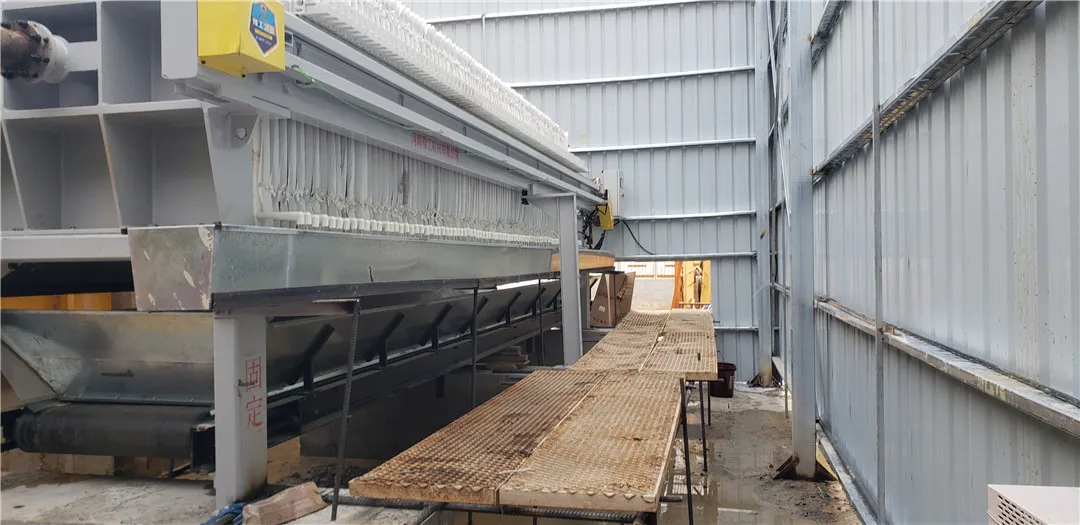 广西工地打桩泥浆现场