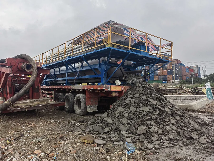 打桩污泥压滤机处理泥浆