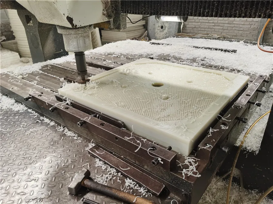 滤板生产现场 滤板生产现场