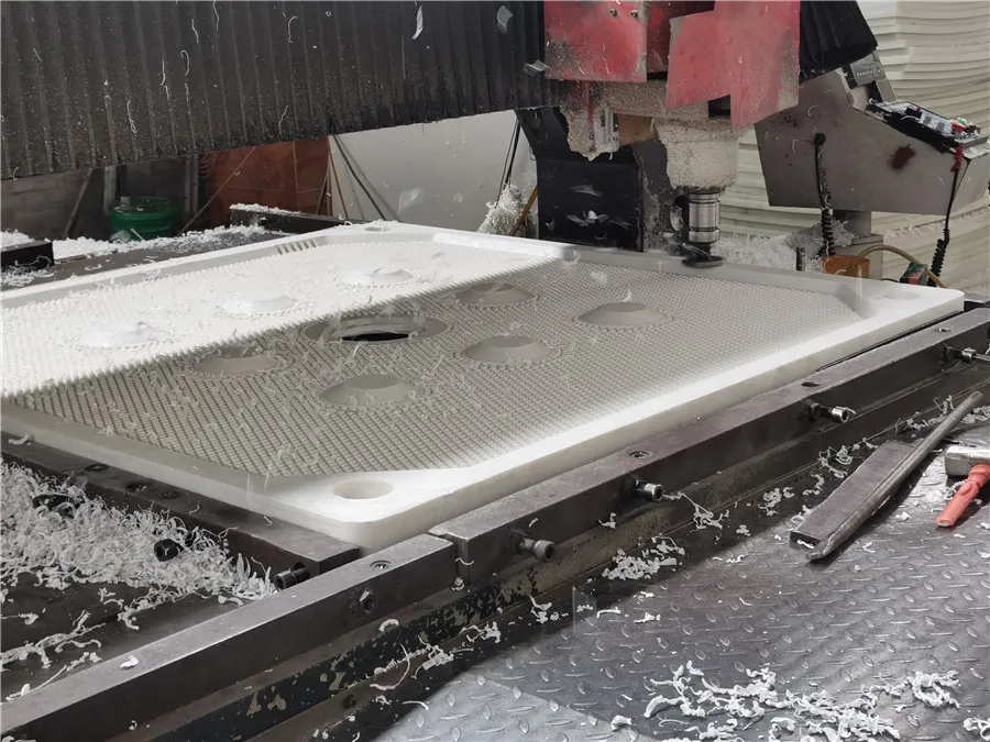 滤板生产现场 滤板生产现场